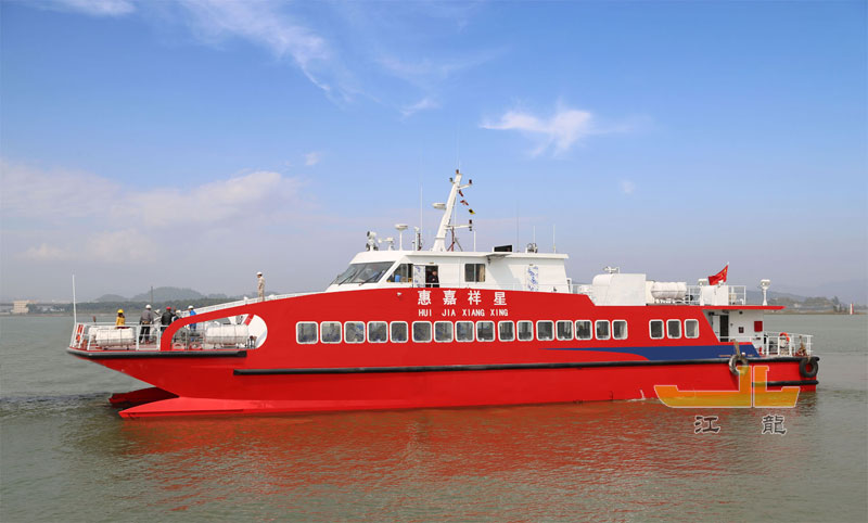 订造:广东最好的263客位铝合金双体客船35米