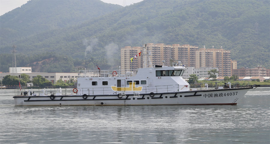 30.36米江龙100吨级钢玻执法船[需订造]