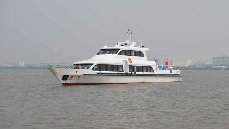 50客位钢玻客运旅游客船,30.8米广东江龙客运轮船厂造-需订制