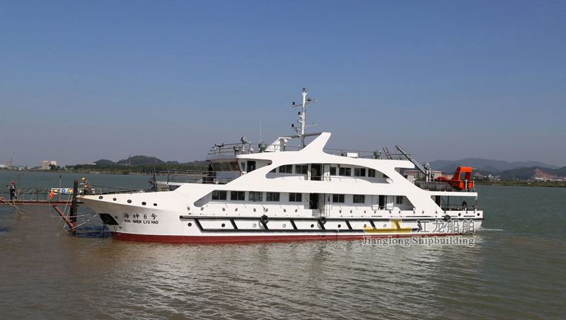 福建500客位全钢质旅游客运船36米