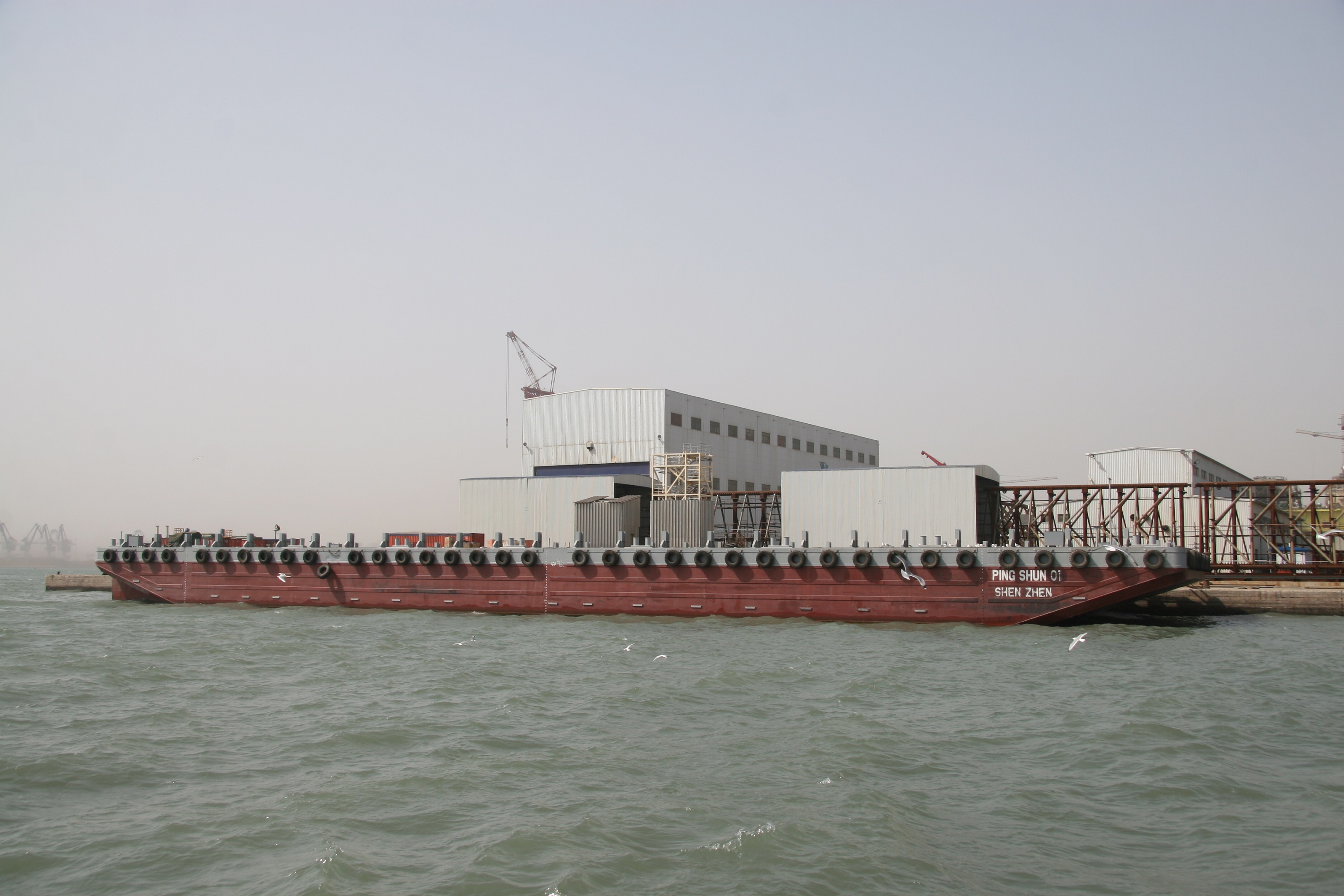95米无动力甲板运输驳船