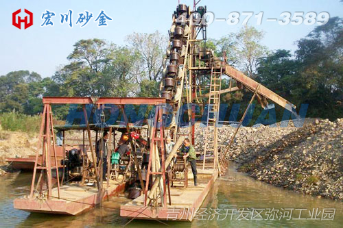 专业淘金船生产厂家-青州宏川品牌保证