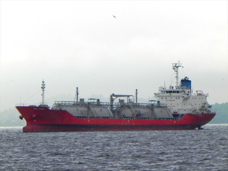 出售09年日本造7385立方LPG船