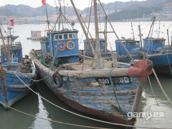 出售72马力木质渔船，证件齐全