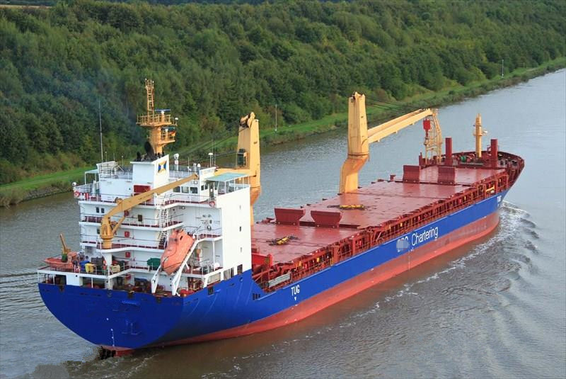 出售08年中国造12742吨重吊多用途货船