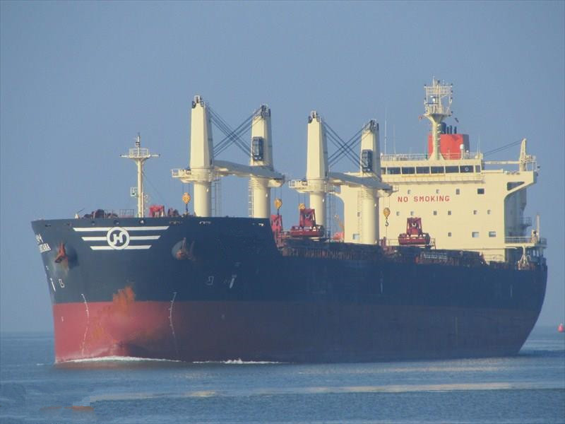  出售12年韩国造58627吨散货船