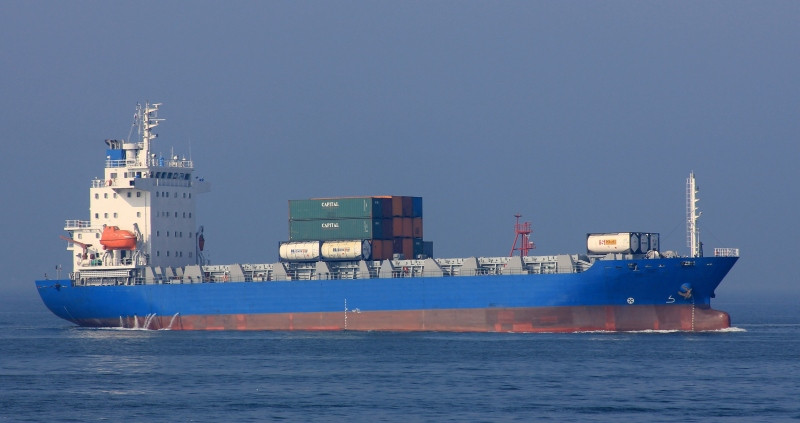 出售14年中国造6602吨集装箱船