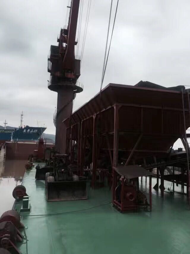 出售浙江省最大的散货浮吊船