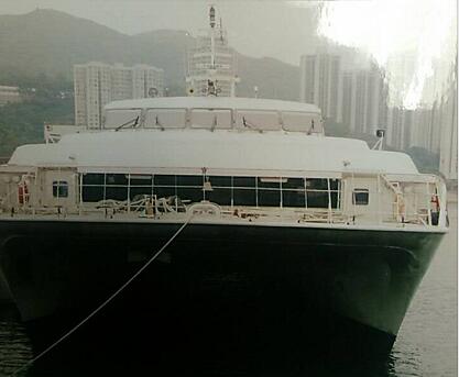  42米长的铝合金双体高速客船