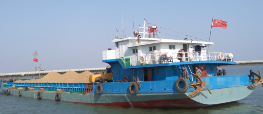 干货船/平板驳1000吨2015