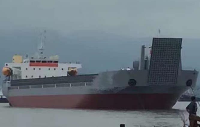 出售2016年9500吨远海航区自航甲板驳船