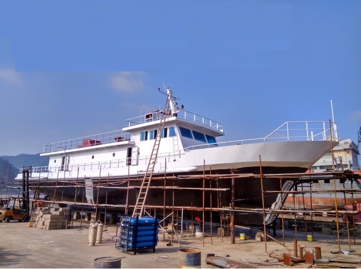 出售新造33.7米沿海交通船