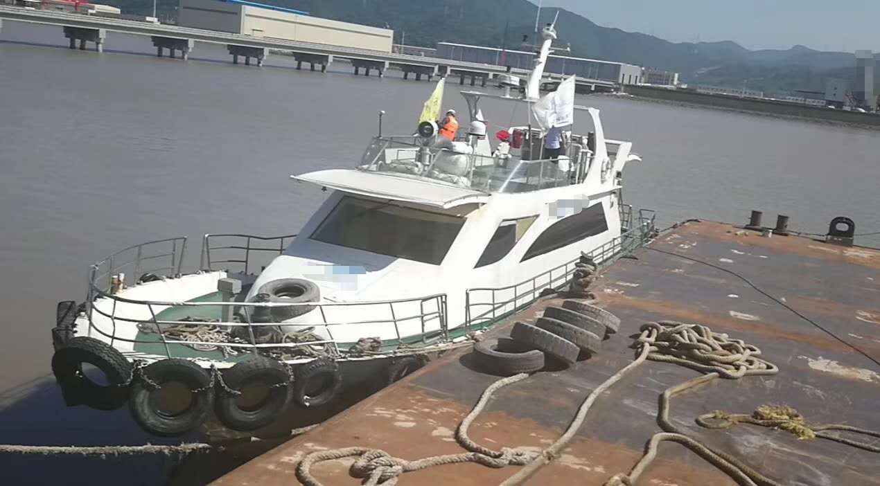 出售2014年造25米沿海钢质交通船