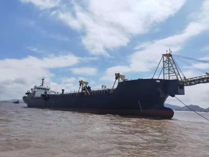 出售2017年造7702吨沿海自吸自卸砂船