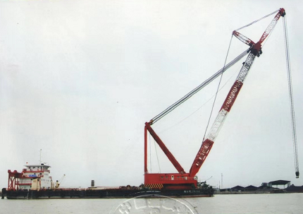 出售800吨起重全回转浮吊船