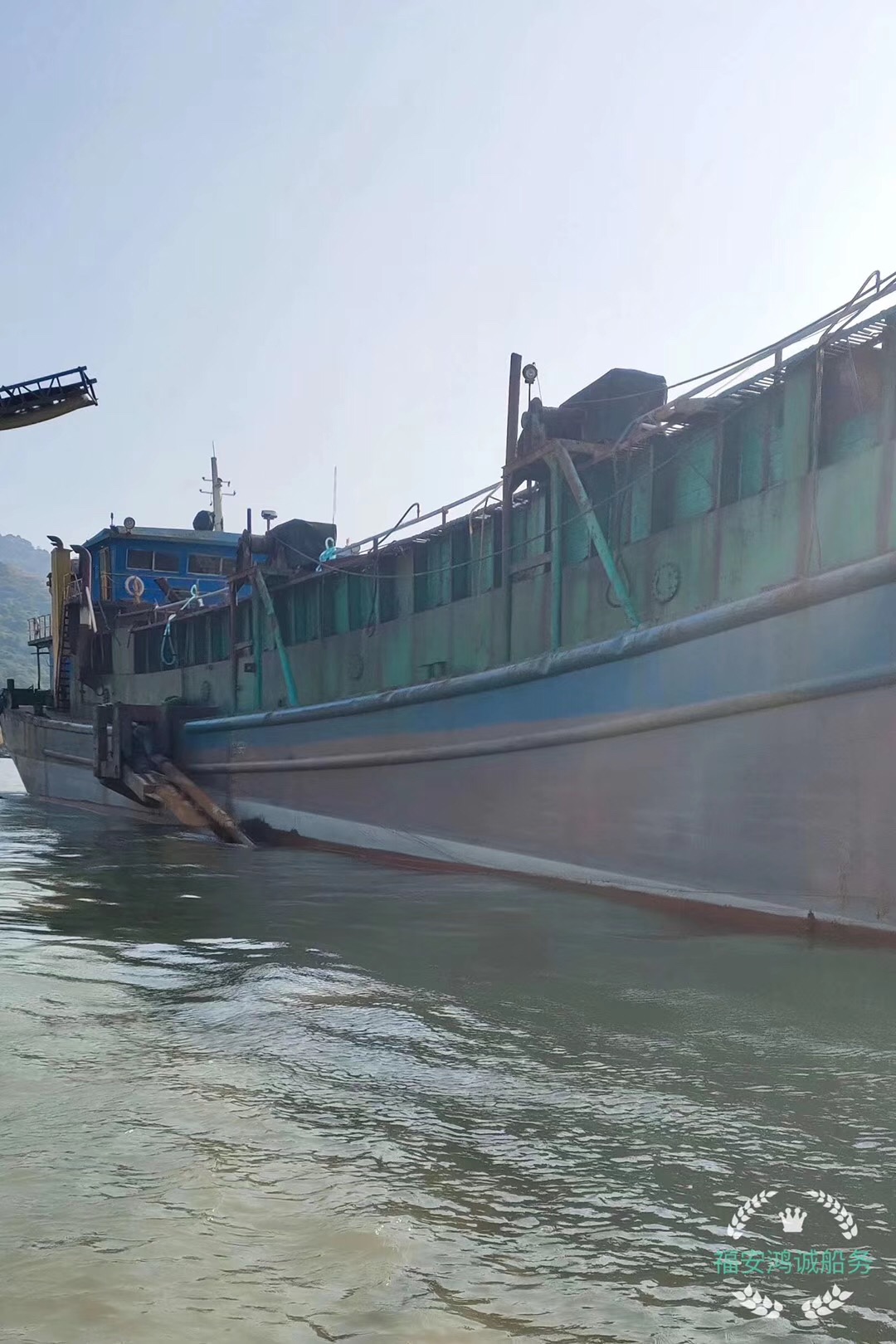 出售内河2500吨自吸自卸砂船：2014年龙海造