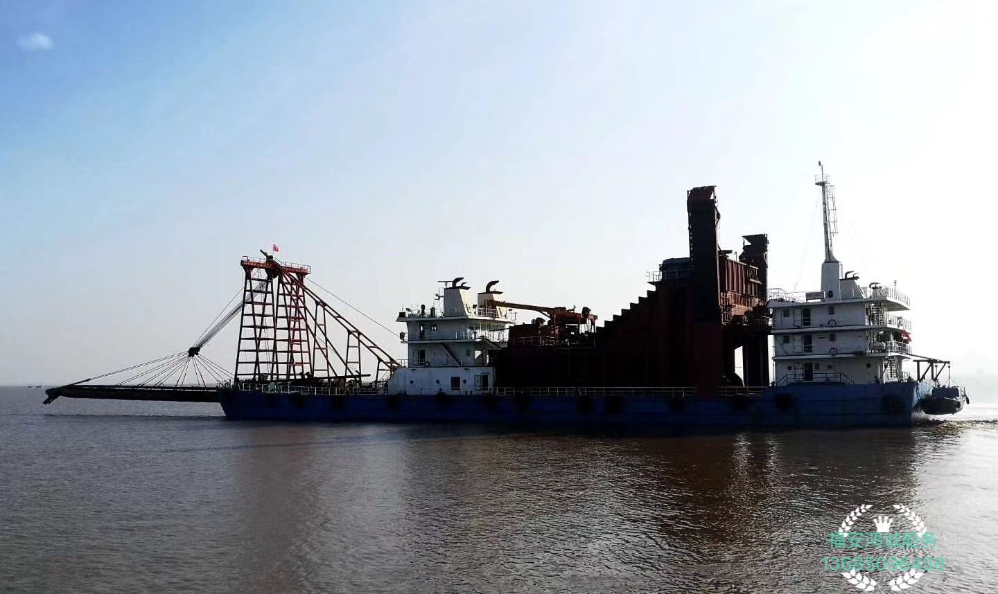 出售沿海自吸采砂船：2011年12月建造