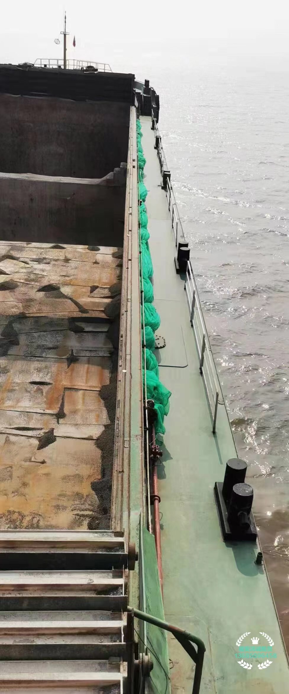 出售5120吨散货船： 通舱双底双壳结构/ 2016年8月江苏泰州造/