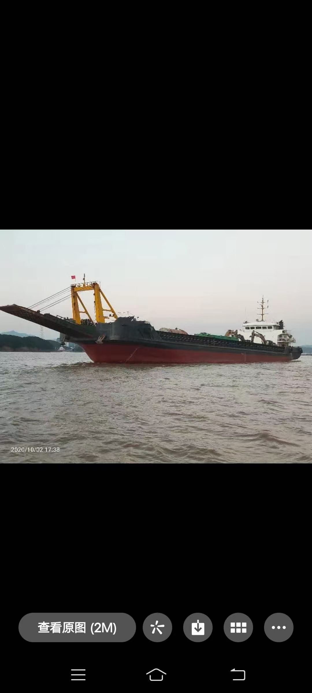 出售新造载货量2900吨后驾驶平板船