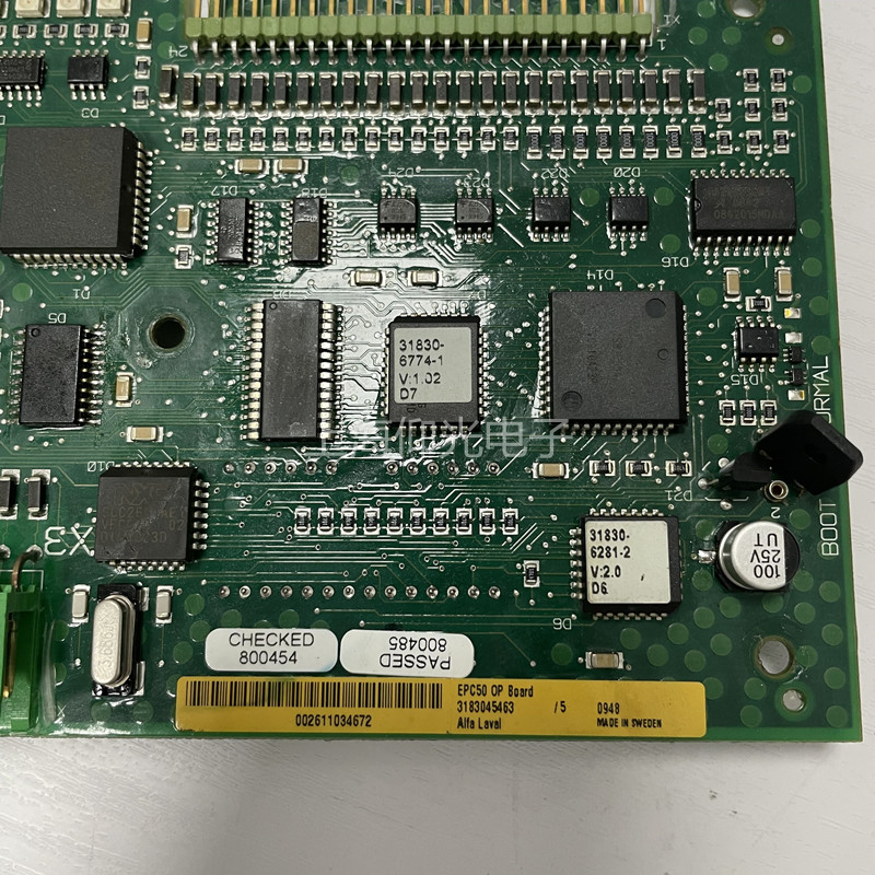 维修EPC50 I/O Board控制版3183045486 CPU板维修 