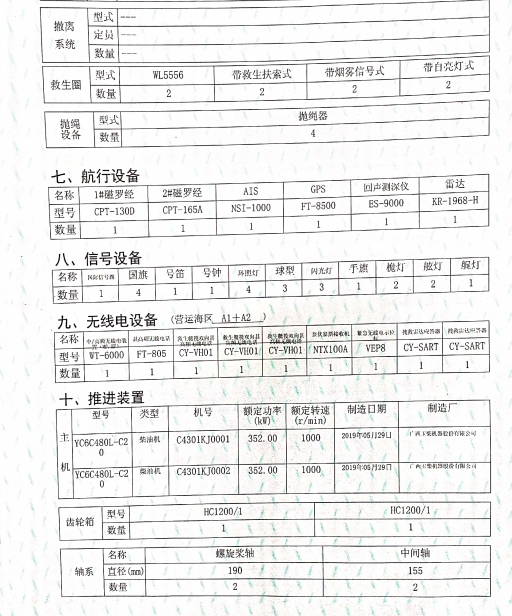 出售4000吨后驾驶驳船