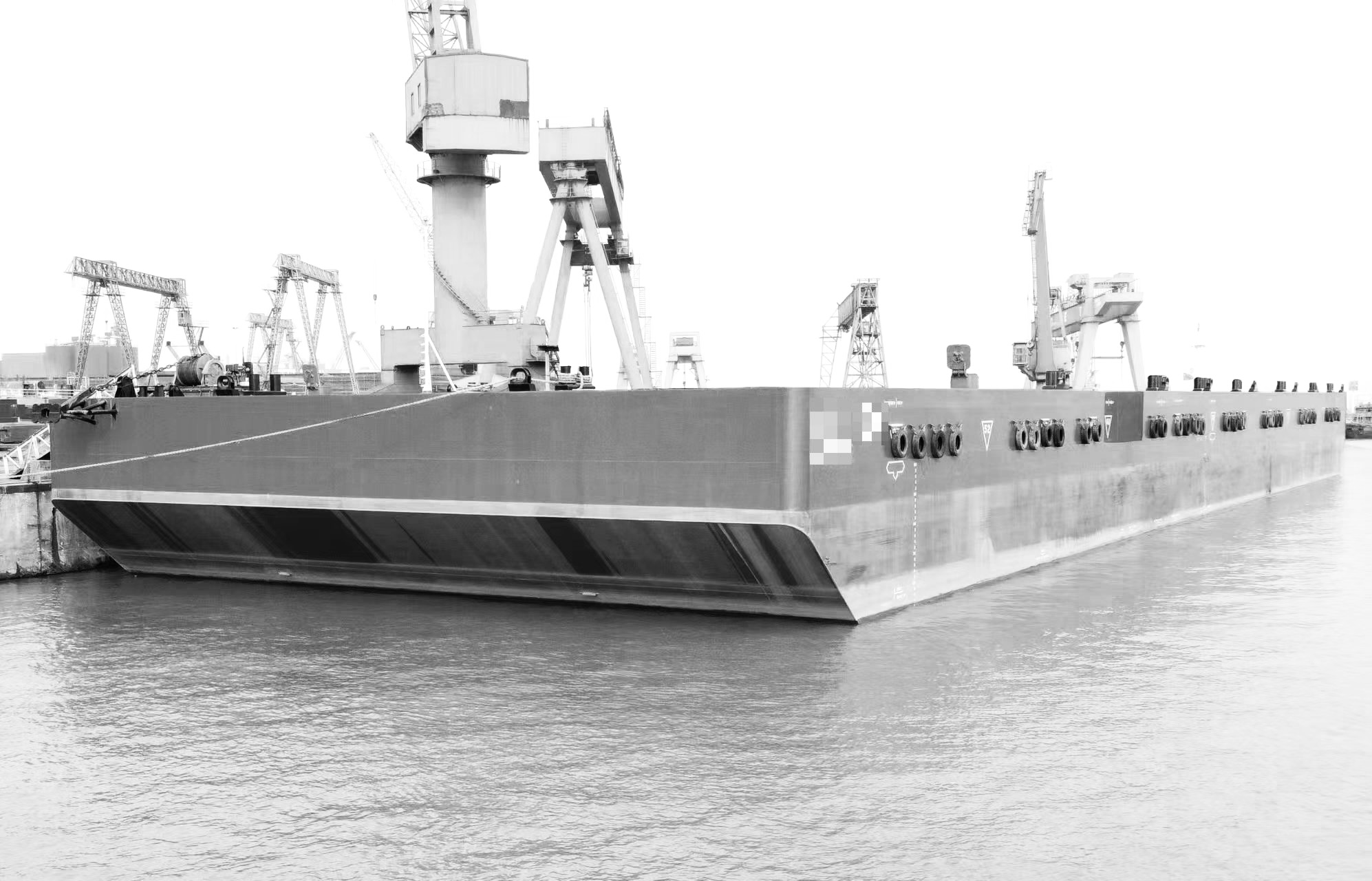 出售18000吨非自航甲板船