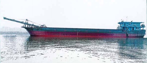 售2008年惠州造1700吨内河自卸沙船