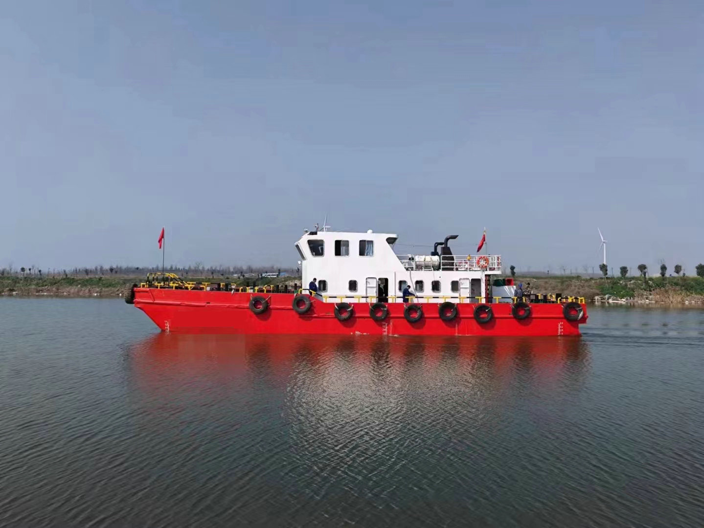 2017年沿海27米双体运维船
