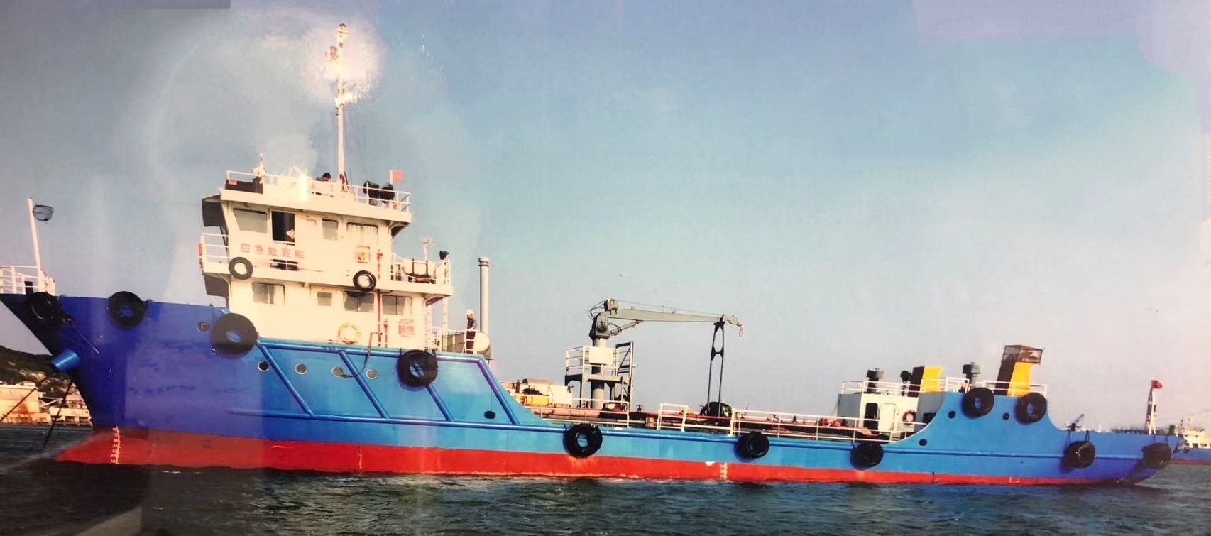 出售沿海溢油（污油）回收船500吨