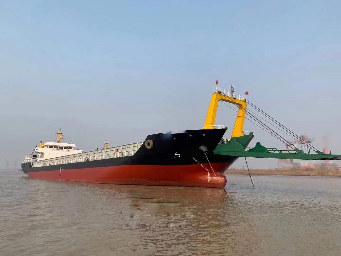 出售宽20.8米4860吨甲板船2020年完工