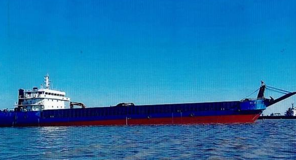 出售2012年12月4350吨沿海后驾驶甲板货船