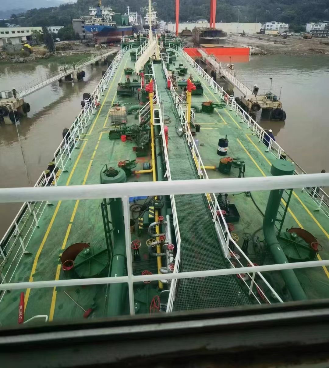 转让2019年12月台州造双底双壳4800吨油船