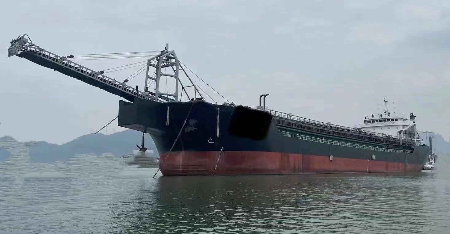 出售国内ZC检验2021年9511DWT自吸自卸砂船（可装17000吨） 船舶类型：自吸自卸砂船