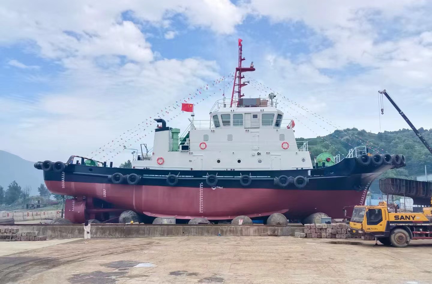 预售（新船）2500ps普通拖船    2024年福建造 船检：CCS入级