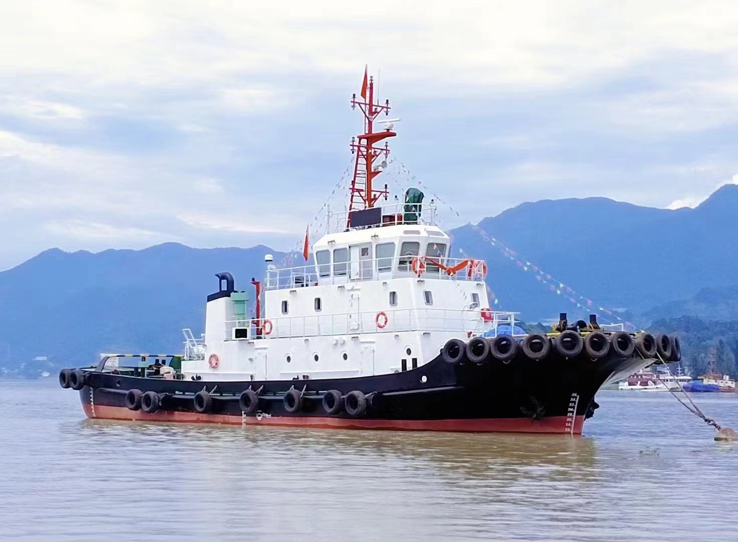 Newly built in China in 2024, 2500 horsepower tugboat, CCS class