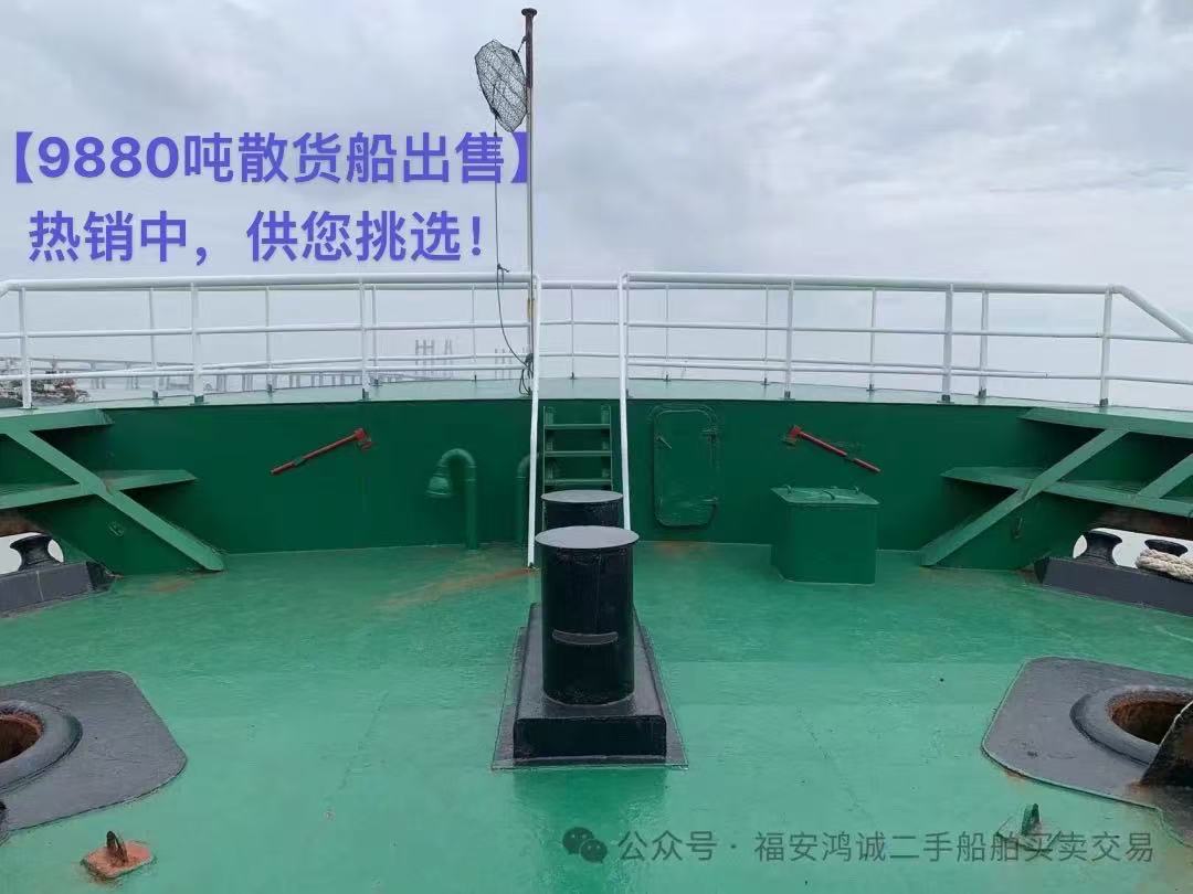 出售:9880吨散货船 建造年份:2008年12月