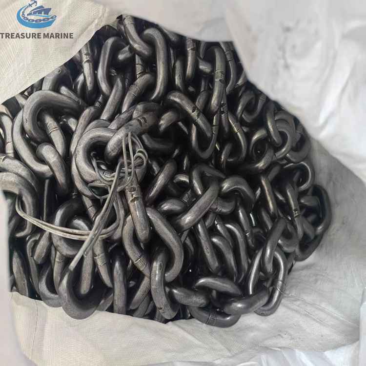 高强度锰钢链条,高温淬火,大量供应耐磨耐拉圆环链