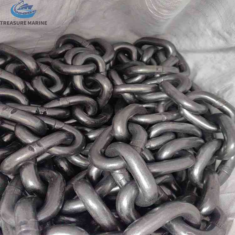 高强度锰钢链条,高温淬火,大量供应耐磨耐拉圆环链