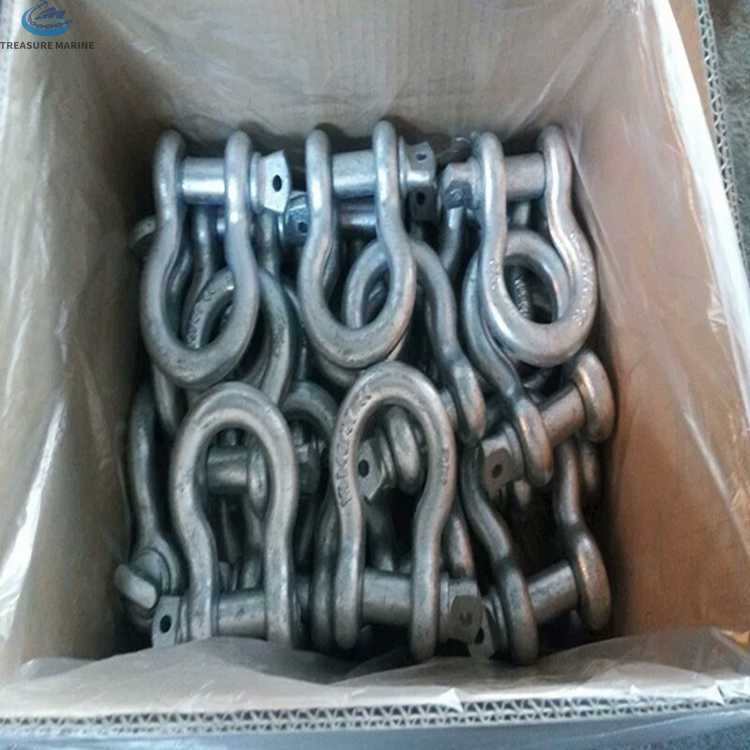 卸扣厂家长期供应美式卸扣,D型马蹄形多种型号