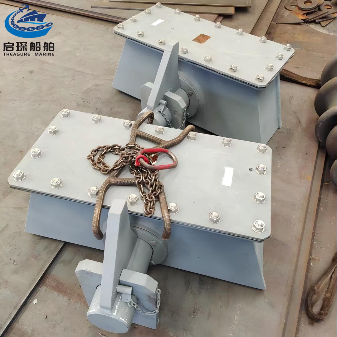 船用插闩式弃锚器,CB/T3143-2013,钢制材质,密封性好