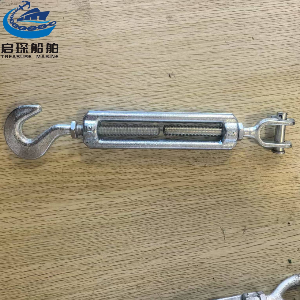 索具螺旋扣,镀锌花兰螺栓,合金钢材质 启琛W