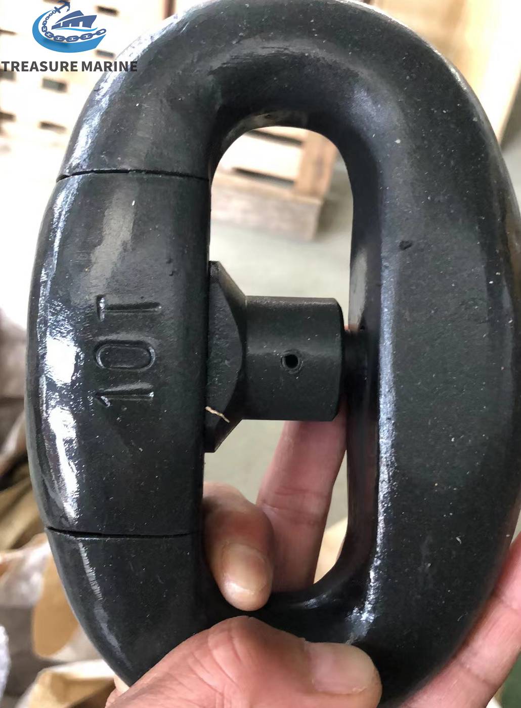 索具厂家，钢丝绳梨形绳套使用C型快速卸扣 启琛W