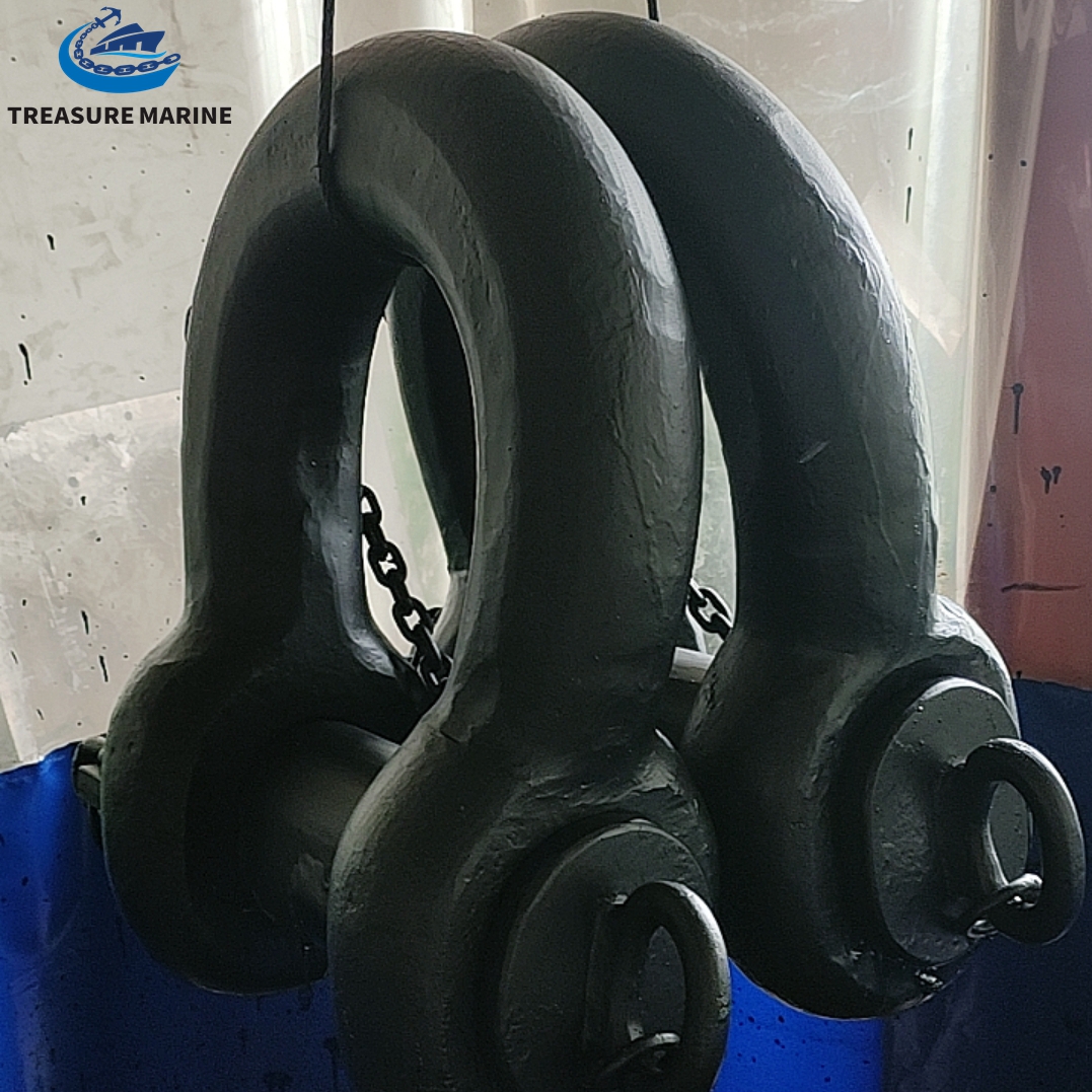 GB10101-88 浮筒卸扣 84-3B 外表黑漆 船舶附件W