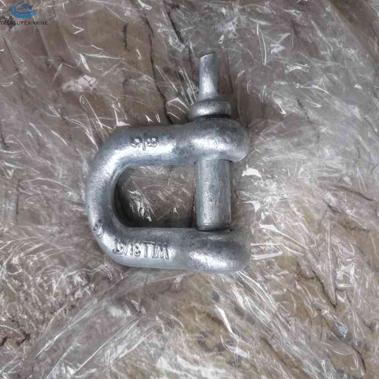 美标卸扣G210,高强度D型卸扣不带销，模锻卸扣W