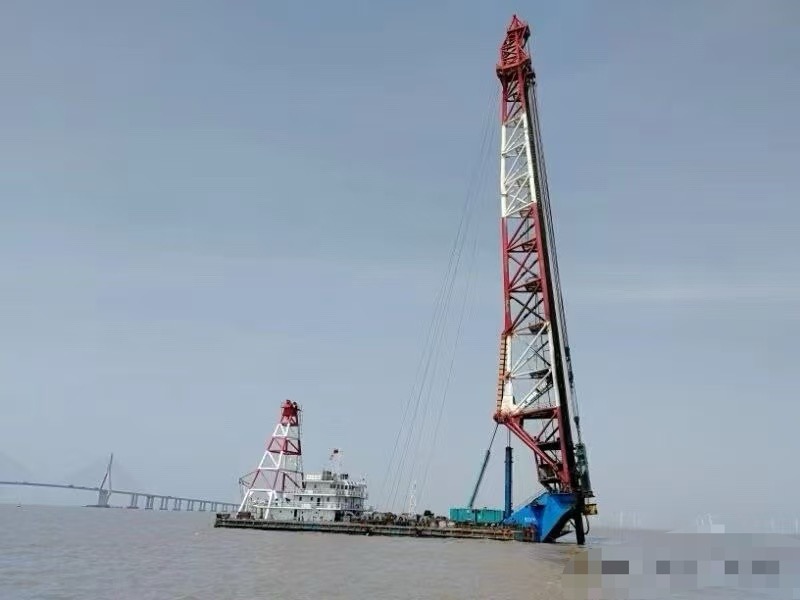 出售120米桩架高度打桩船