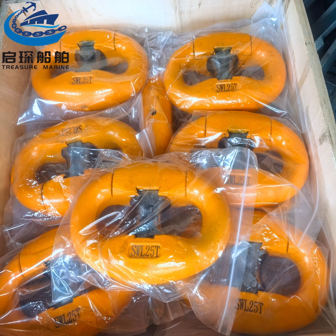 钢丝绳吊索具 C型快速卸扣 燕尾式和转锁式多种规格