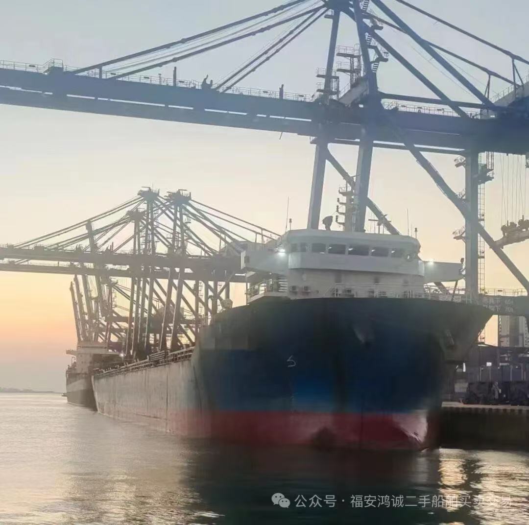 出售：20500吨集装箱船/前驾驶/ 装载集装箱：1216 TEU 建造年份：2019年