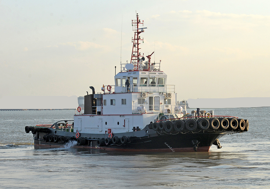 出售2022年造4000马力沿海全回转拖轮 国内ZC检验