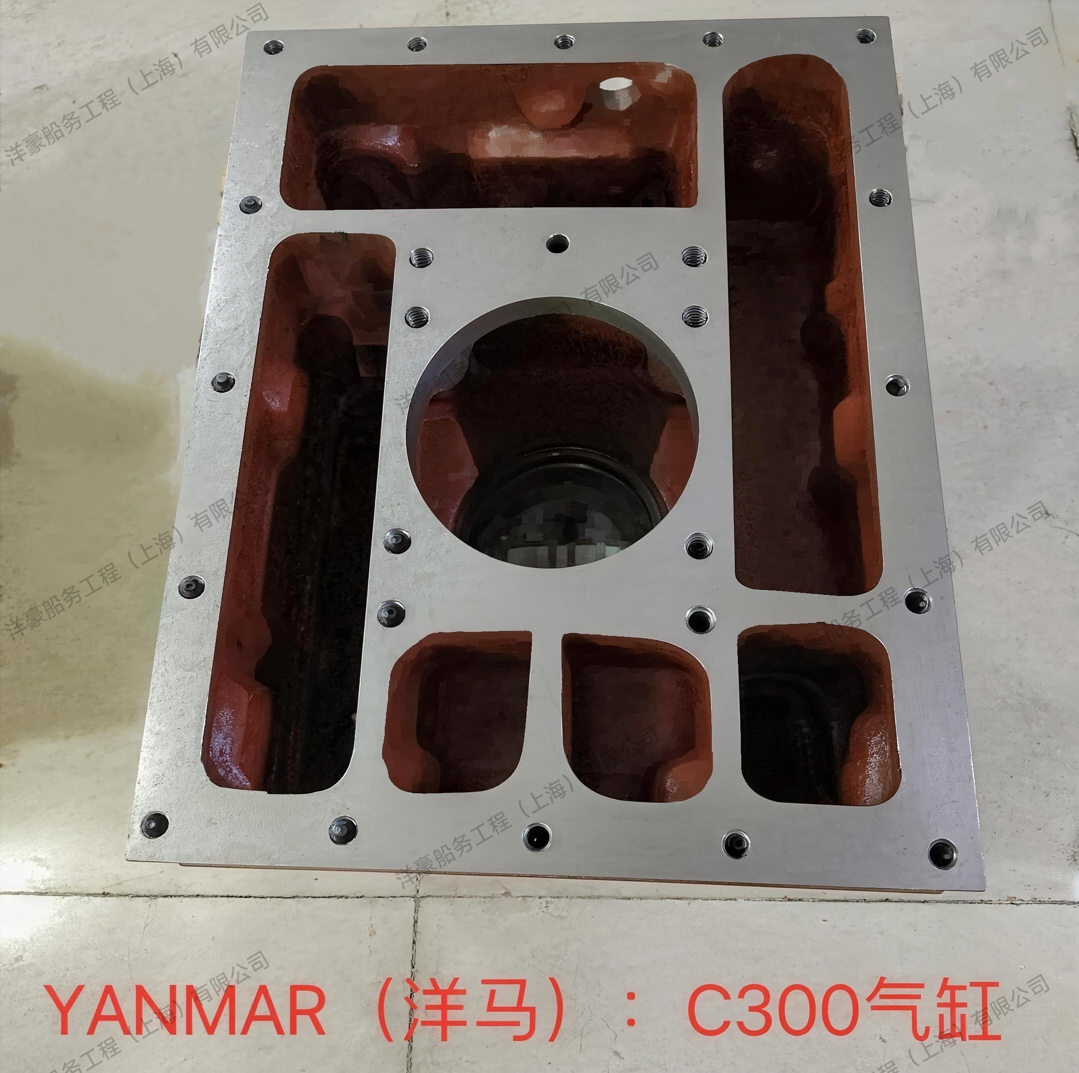 供YANMAR（洋马）C300和C220气缸体、曲轴、活塞、连杆等备件