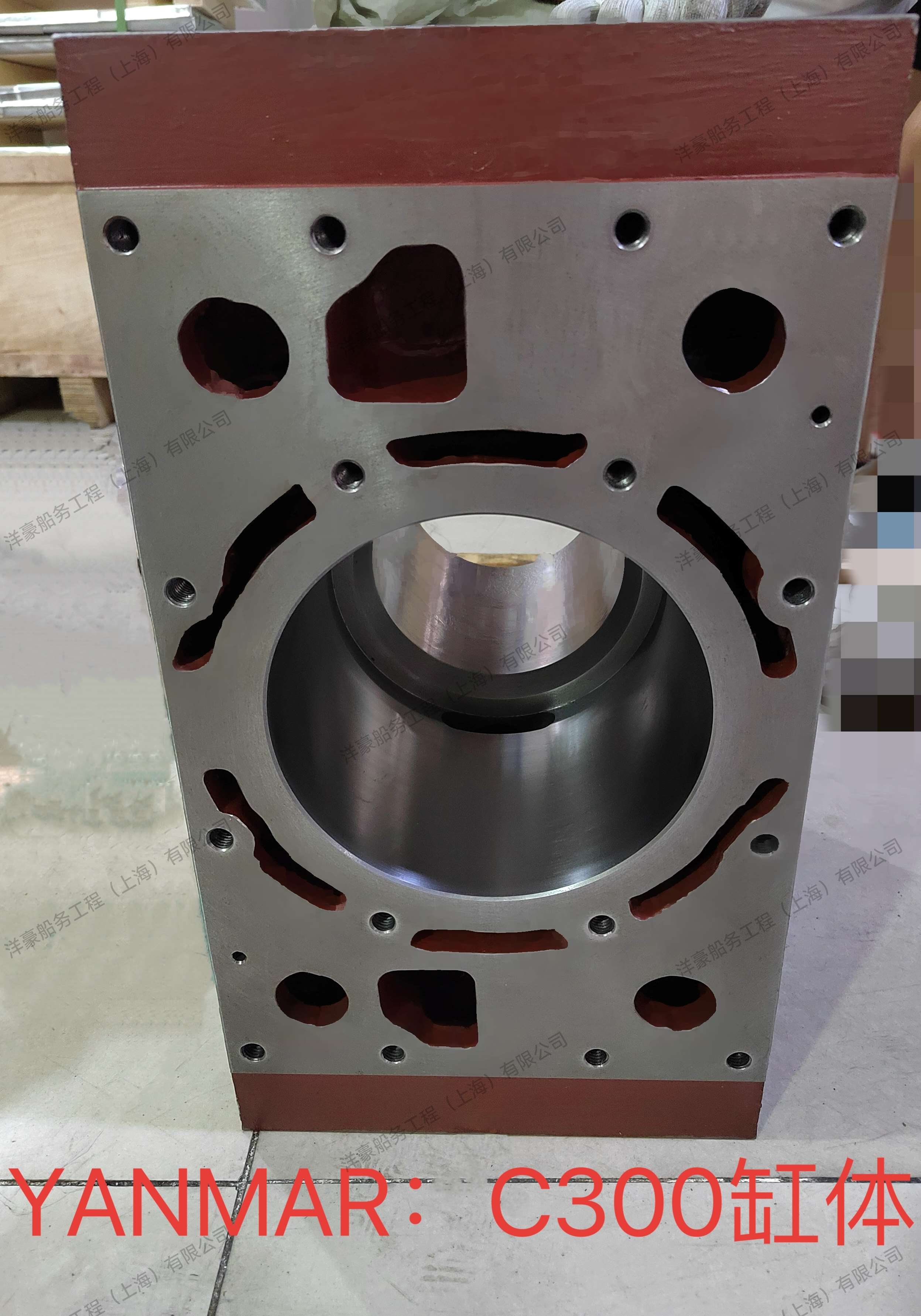 供YANMAR：C300和C220气缸、曲轴、连杆、活塞等备件